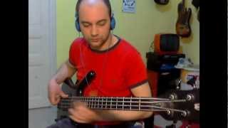 Kool and The Gang  Jungle Boogie Slap Bass Cover  Solo [upl. by Eelram]