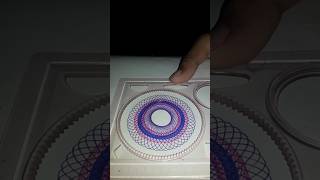 How to draw a spirograph pattern SPIROGRAPH DESIGN trending [upl. by Lemra]