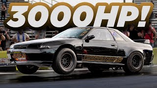 3000HP “Jun II” R32 GTR  World’s Fastest GTR Comes to the USA 90PSI OF BOOST [upl. by Orlanta70]