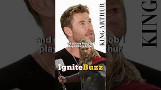 Chris Hemsworth Reveals His First Job Before Becoming a Superstar 😎 [upl. by Ylrebmi]