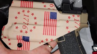 We The People Glock 43x MOS Holster Unboxing [upl. by Allard359]