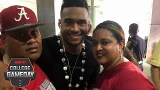 For Tua Tagovailoa Ohana takes on a much different meaning  College GameDay [upl. by Eahc]