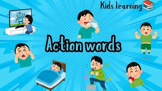 Actions Words for Kids Action Verb for KidsKids Vocabulary kids learning channel [upl. by Schaeffer]