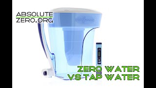 Surprising Zero Water Filter Test Review amp Unboxing [upl. by Niroc32]