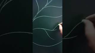 Peepal leaf drawingshortvideoartananyaak [upl. by Llehsim]