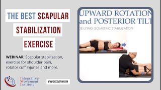 The BEST SCAPULAR STABILIZATION Exercise with DR EVAN OSAR [upl. by Ziegler69]