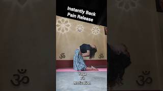 Say Goodbye to Back Pain yoga yogapractice yogaposes backpainrelief pain yogaforbeginner [upl. by Ayian]