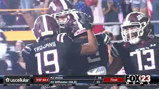 Highlights Owasso defeats Jenks 4224 [upl. by Shel]