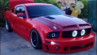 STRAIGHT PIPE V6 MUSTANG no cats LOUD [upl. by Libenson387]