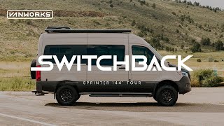 MercedesBenz Sprinter 144quot  Vanworks Switchback Conversion [upl. by Ydal]