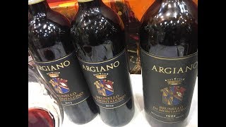 Brunello di Montalcino Argiano Vertical Tasting 20131995 Prowein 2018 [upl. by Daiz]