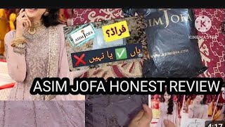 Asim jofa dress review Asim jofa new collection 2024 unboxing Asim jofa dress [upl. by Mendy117]