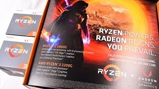 AMD Ryzen 5 2400G and Ryzen 3 2200G Raven Ridge Motherboard NonSupport List  AMD APU Review Kit [upl. by Eihtak]