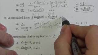 Math 302 Rationals Review MC9 [upl. by Orpheus]