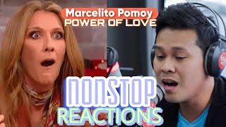 NON STOP Marcelito Pomoy  Power of Love Reactions [upl. by Ehcram]