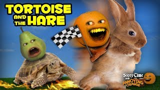 Annoying Orange  Storytime 10 The Tortoise and the Hare [upl. by Corneille238]