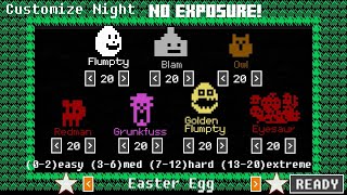 ONAF 2 Custom Night Max Mode No Exposure [upl. by Erica]