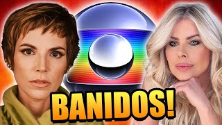 Famosos que Estão PROIBIDOS de PISAR na Globo 3 [upl. by Odawa199]