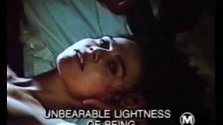 The Unbearable Lightness of Being 1988  Trailer [upl. by Aicad]