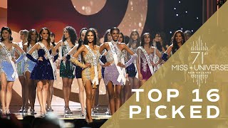 71st MISS UNIVERSE  Top 16 PICKED  Miss Universe [upl. by Ranson]