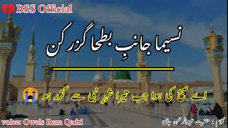 naseema janib e batha guzar kun  نسیما جانب بطحا گزر کن  UrduFarsi lyrics [upl. by Haseena344]