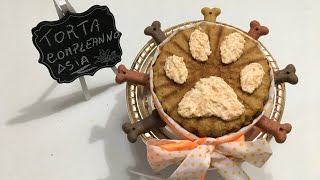 Torta per cani carota e mela  Sfizi a 4 zampe [upl. by Buskus]