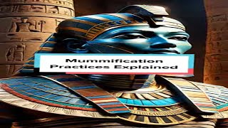 Mummification Practices Explained [upl. by Ettenuahs398]