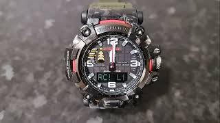 GSHOCK GWG 2000  Radio Signal Feature [upl. by Llewon12]