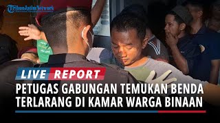 BREAKING NEWS Petugas Gabungan ObokObok Kamar Warga Binaan Temukan Benda Berbahaya dan Terlarang [upl. by Ardnaeed]