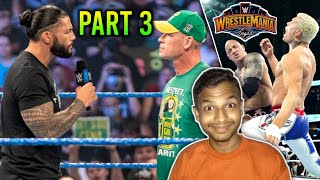 John Cena Vs Roman Reigns Part 3 🤯 [upl. by Assenat350]