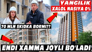 Xalol nasiya 0 Siz kutga kun keldi Dream House tamonidan yangi uylar Endi xamma uyli boladi [upl. by Bueschel886]