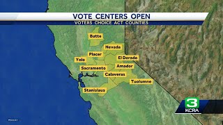 Where to vote early in California Vote centers open in 29 counties on Saturday [upl. by Oigroig]