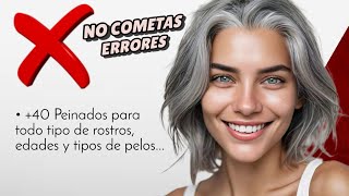 CABELLO GRIS 40 Cortes y Peinados para Mujer 2025 ¡Deslumbra con Estilo [upl. by Brittnee604]