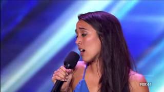 The X Factor USA 2013  Alex and Sierras Auditions Toxic [upl. by Notnert]