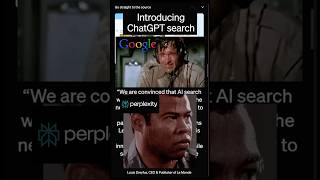 OpenAI Transforms ChatGPT Into Search Engine chatgpt openai ai perplexity google gpt shorts [upl. by Rima]