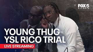 WATCH LIVE Young Thug YSL RICO Trial Day 88  FOX 5 News [upl. by Garnett]