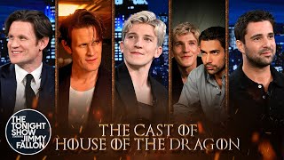 Matt Smith Ewan Mitchell and Fabien Frankel Talk House of the Dragon and Share Stories from Set [upl. by Darom]