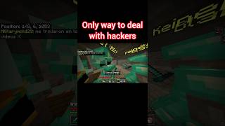 Horion users down bad 😂🤣 Minecraft lifeboat survival mode hackers minecraft gaming shorts reels [upl. by Maryjane]