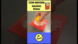 Stop MotionMaking tictac amp ASMR stopmotion asmrsounds tictac candies animation [upl. by Otreblig]