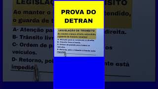 Prova teórica do detran prova do Detran como passar na prova teórica do detran [upl. by Ellac]