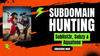 Subdomain Hunting using Sublist3r Subzy amp Aquatone Tutorial [upl. by Honniball]