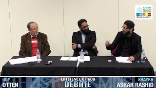 DEBATE Existence of God  Asrar Rashid Muslim vs Guy Otten Atheist [upl. by Itoyj442]