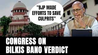 Bilkis Bano Case BJP Made Efforts To Save Culprits Says Abhishek Singhvi On Top Courts Decision [upl. by Coward130]