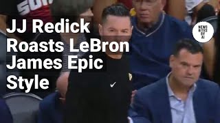 JJ Redicks Hilarious Rant on LeBrons 24Second Violation [upl. by Hi790]