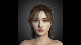 Reallusion Character Creator 34 CC34  Headshot  smart hair testing [upl. by Theola]