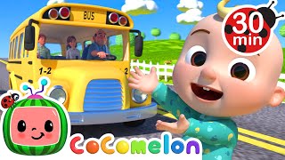 Wheels on the Bus  CoComelon Nursery Rhymes amp Kids Songs  Best Cars amp Truck Videos for Kids [upl. by Ailisab]