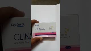 CLINSOL SOAP  ANTI ACNE SOAP  MEDICINE💊 [upl. by Adanama]