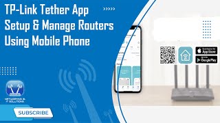 TPLink Tether App Tutorial  Setup amp Manage TPLink Routers amp WiFi using MobileBangla [upl. by Cotter335]