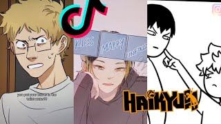 Haikyuu tiktok compilation [upl. by Aliek]