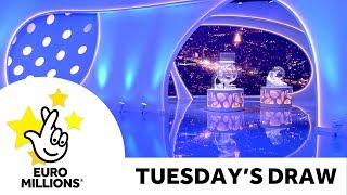 The National Lottery ‘EuroMillions’ draw results from Tuesday 3rd December 2019 [upl. by Tootsie]